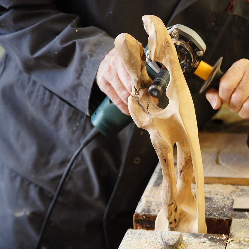 ARBORTECH TURBO Shaft | Ã˜ 20 mm Freehand Power Carving Attachment for Angle Grinder | IND.FG.500 - Image 4